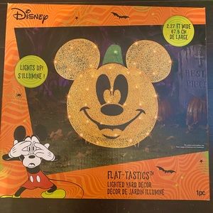 Flat-Tastics Mickey Mouse Lighted Yard Decor